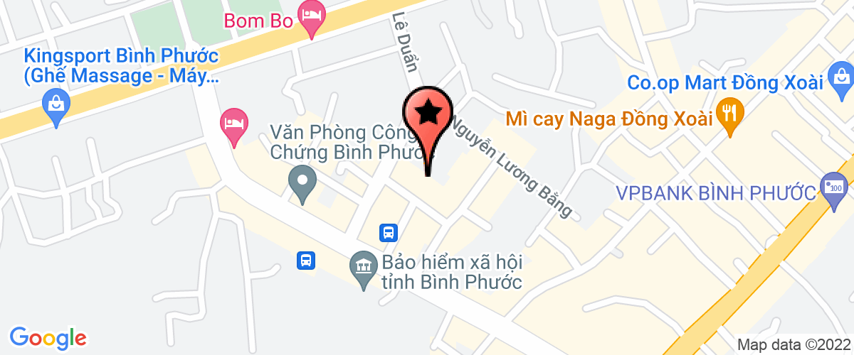 Map go to Chi cuc Dan so - Ke hoach hoa gia dinh Binh Phuoc Province