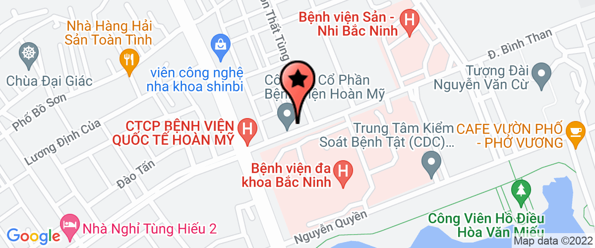 Bản đồ đến Công Ty TNHH Chính Xác Blue & Green Việt Nam