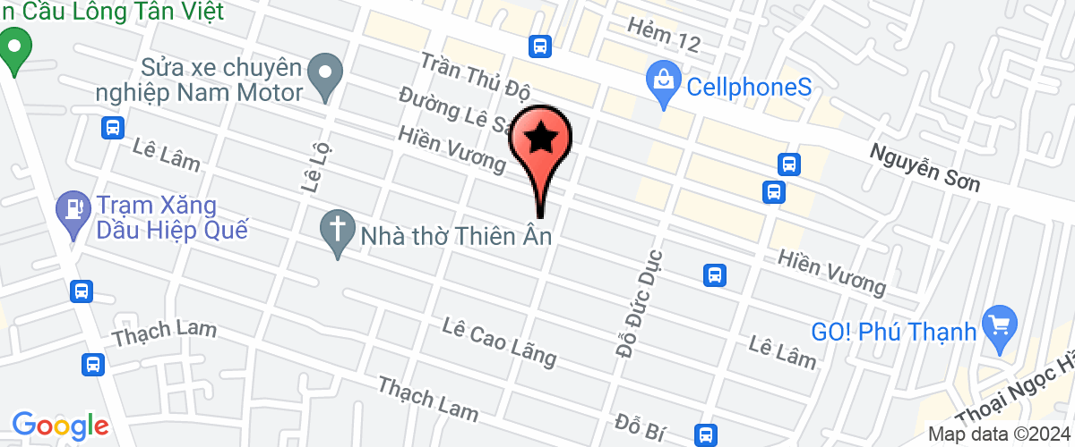 Map go to SX TM  Toan Tam Apparel Supplies And Company Limited