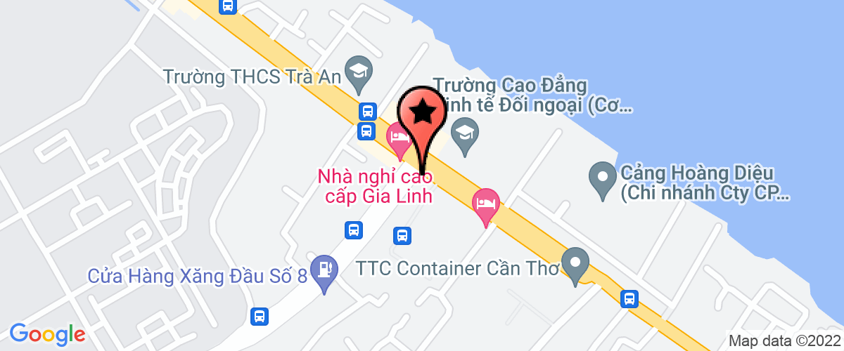 Map go to Ma Thang Trading Construction Company Limited