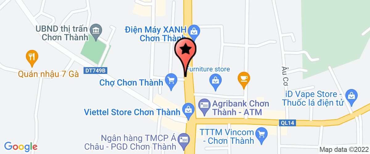 Map go to Phong Cuc Import Export Trading Company Limited