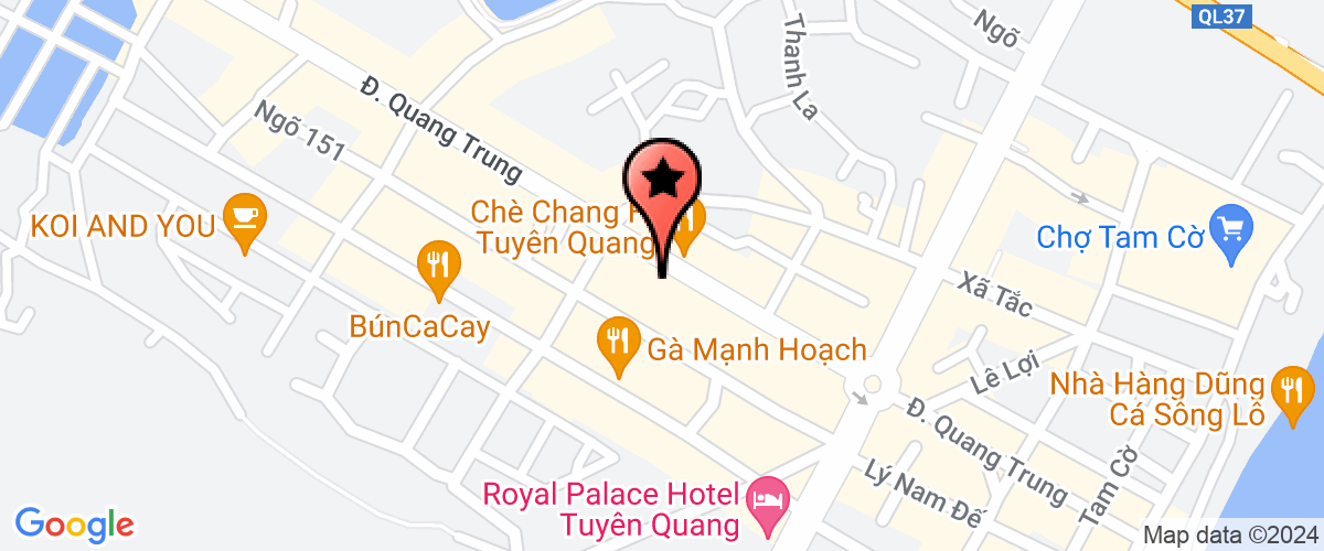 Map go to Ngoc Huong Trading Company Limited