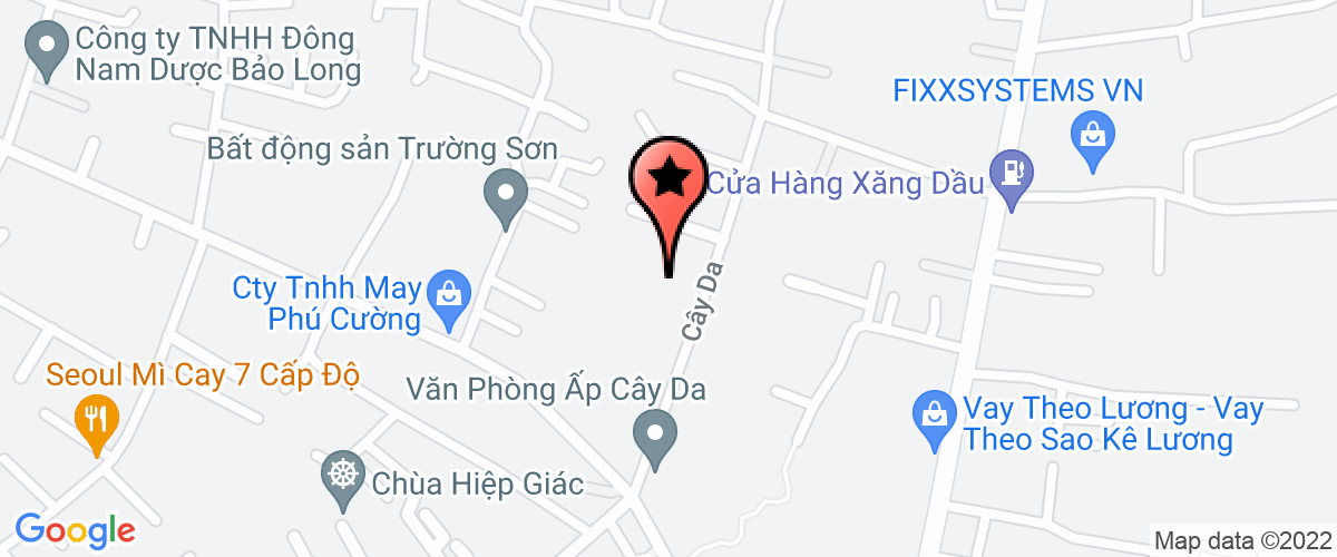 Map go to Sai Thanh Pet Company Limited