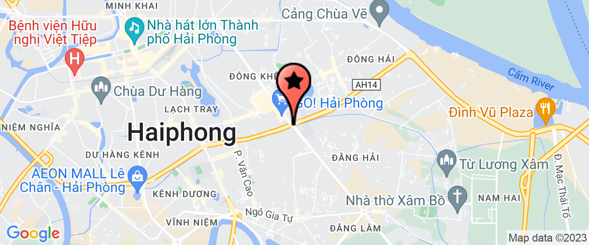 Map go to Cuong Thuy Forwarding International Transport Limited Company