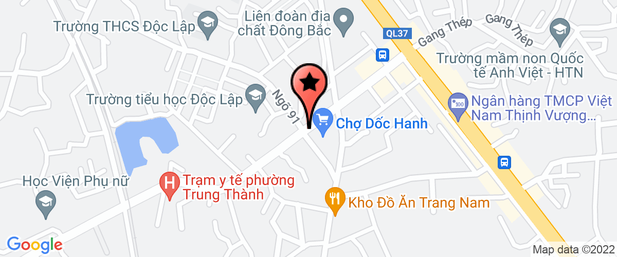 Bản đồ đến Công Ty TNHH Thiết Bị Phụ Tùng Máy Hưng Hà