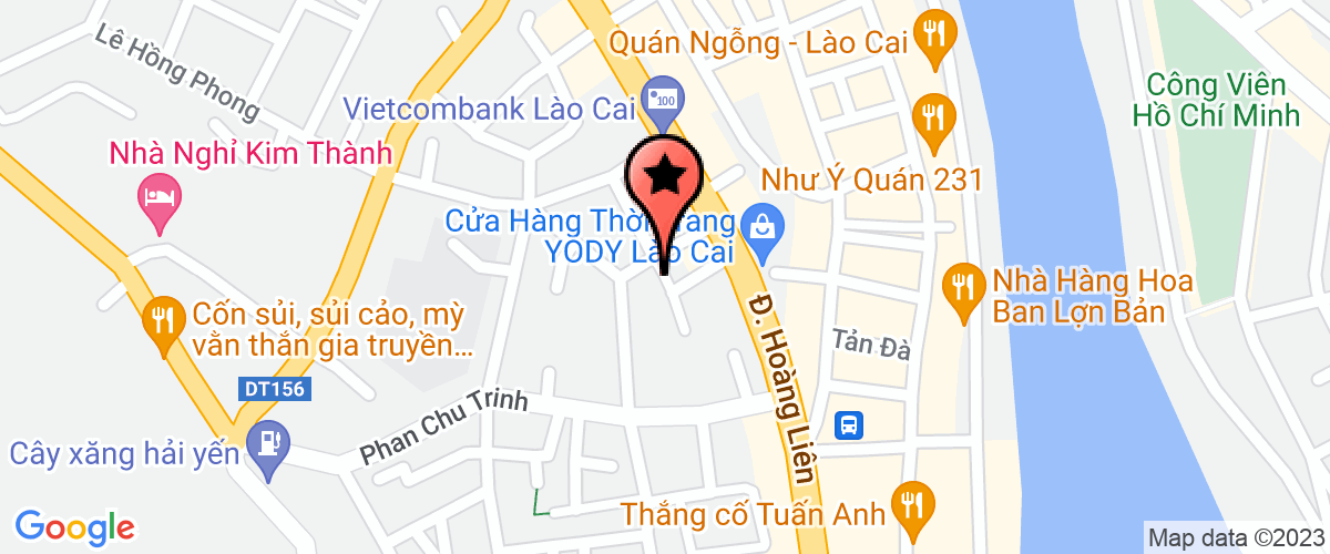 Map go to Tinh Dau Lieu Lao Cai Medicine Development Investment Joint Stock Company