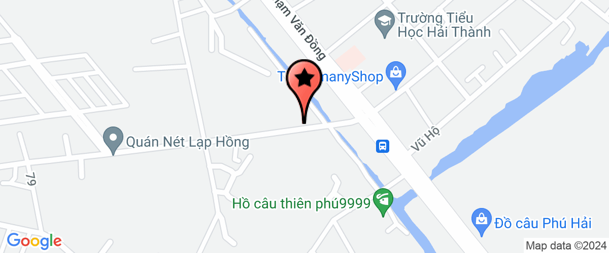 Map go to Hoang Dat Development Trading Company Limited