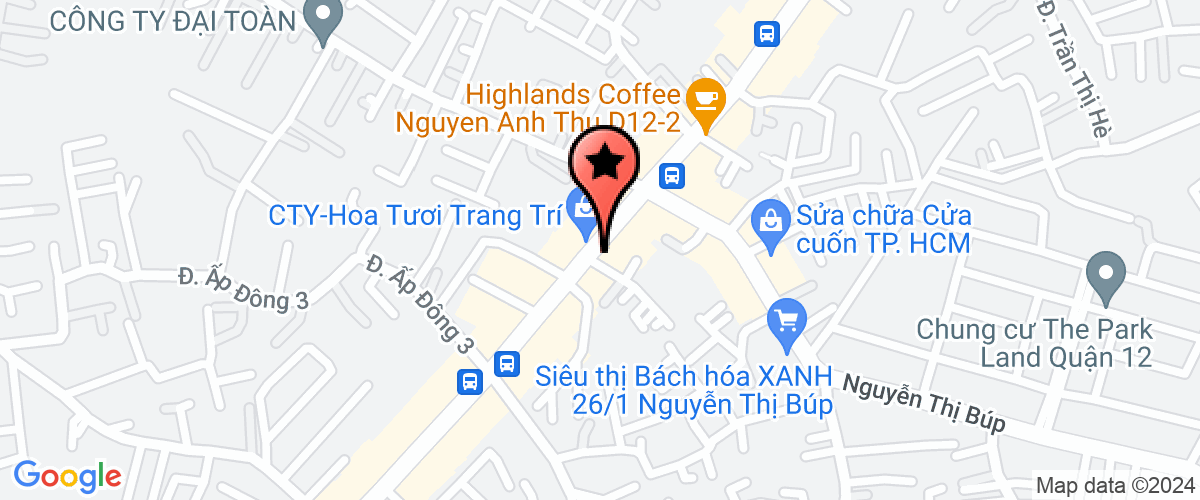 Map go to Donatex Textile Garment Joint Stock Company