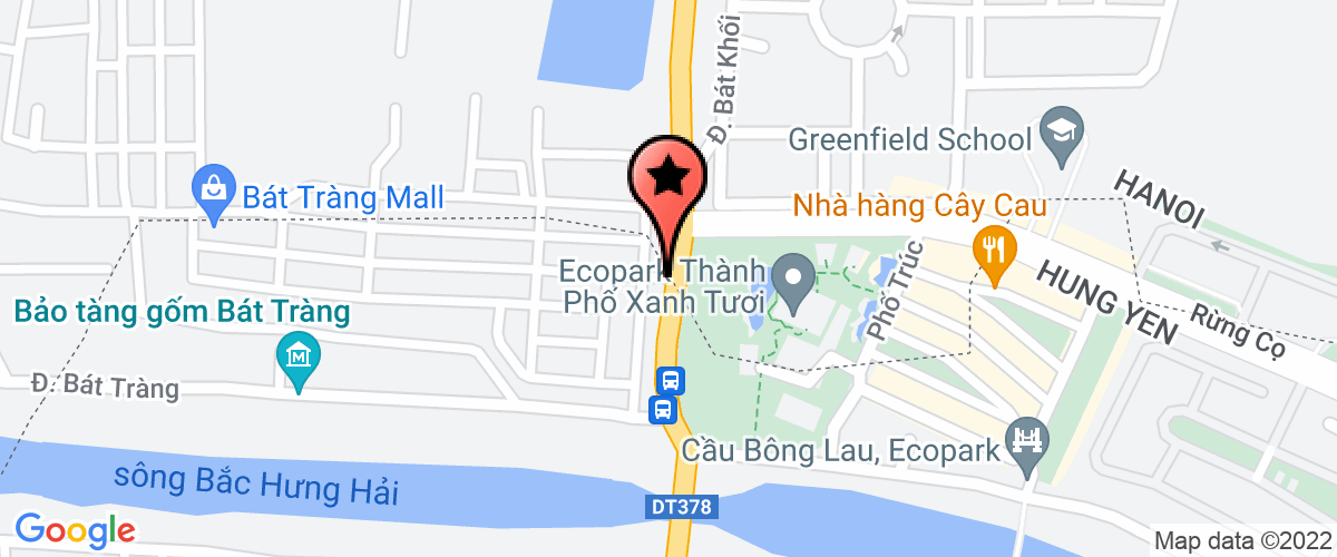 Map go to co phan gom su my nghe A Chau Company