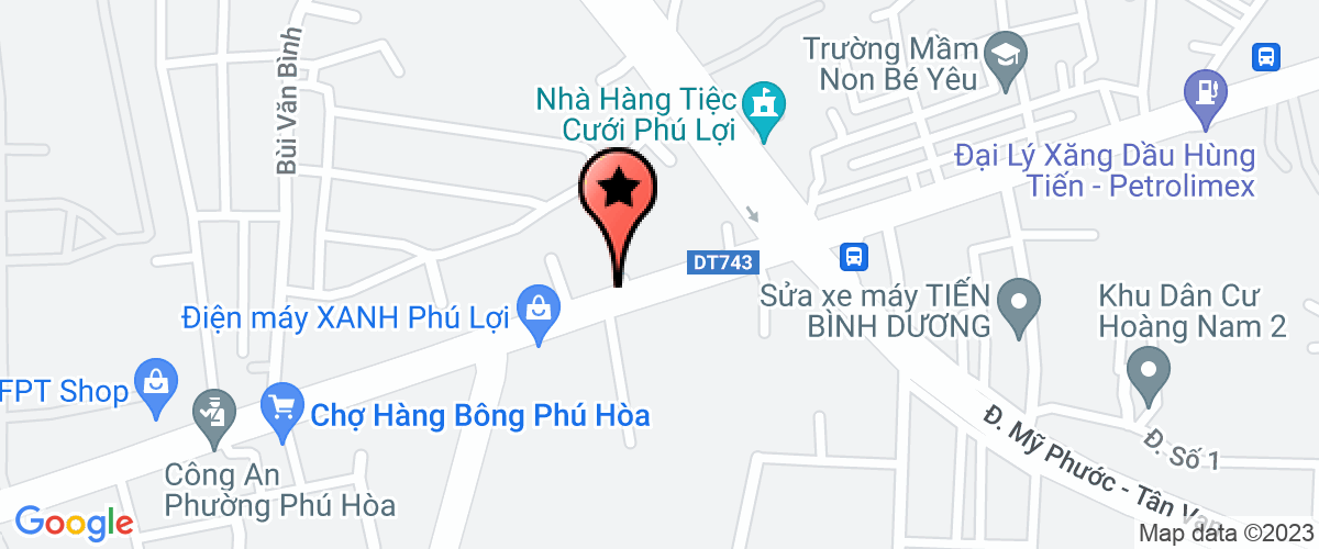 Map go to Duc Thanh Advertising Company Limited