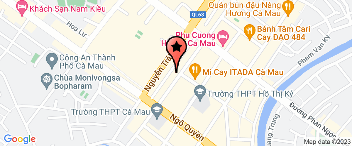 Map go to Hoc Minh Advertising Company Limited