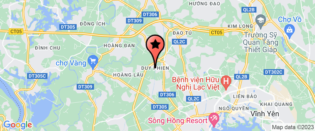 Map go to Thu Ha Company Limited