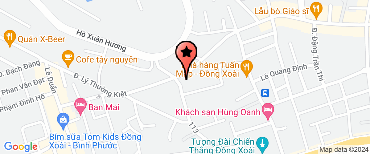 Map go to Vi Thinh Company Limited