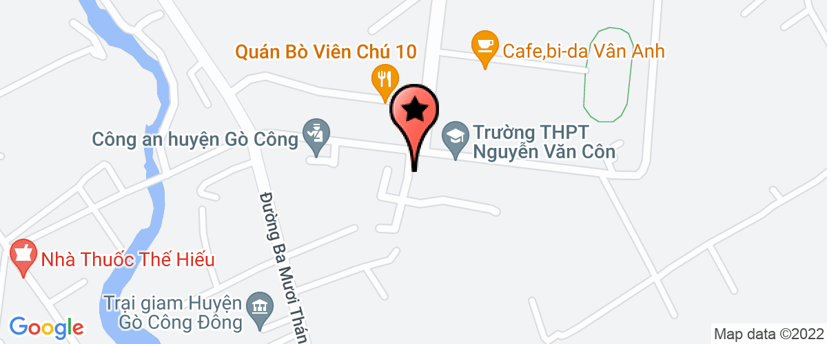 Map go to Phuong Vy Petroleum Private Enterprise