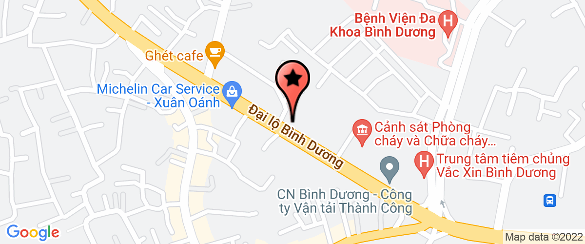 Map go to Phu Viet Cuong Trading Company Limited