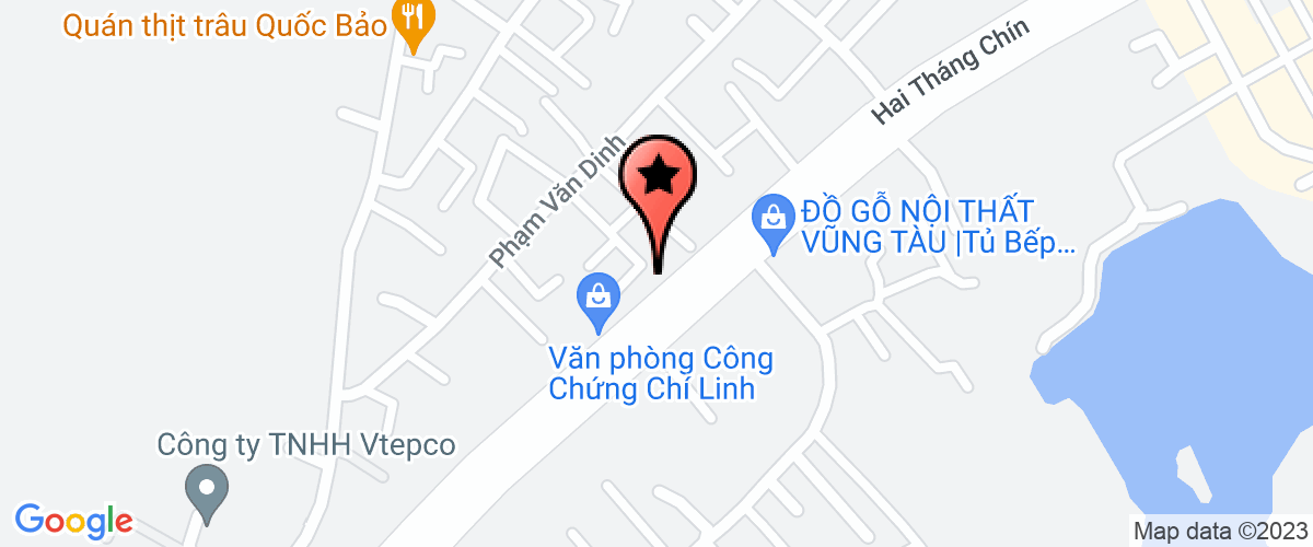 Map go to Tran Hung Minh Company Limited