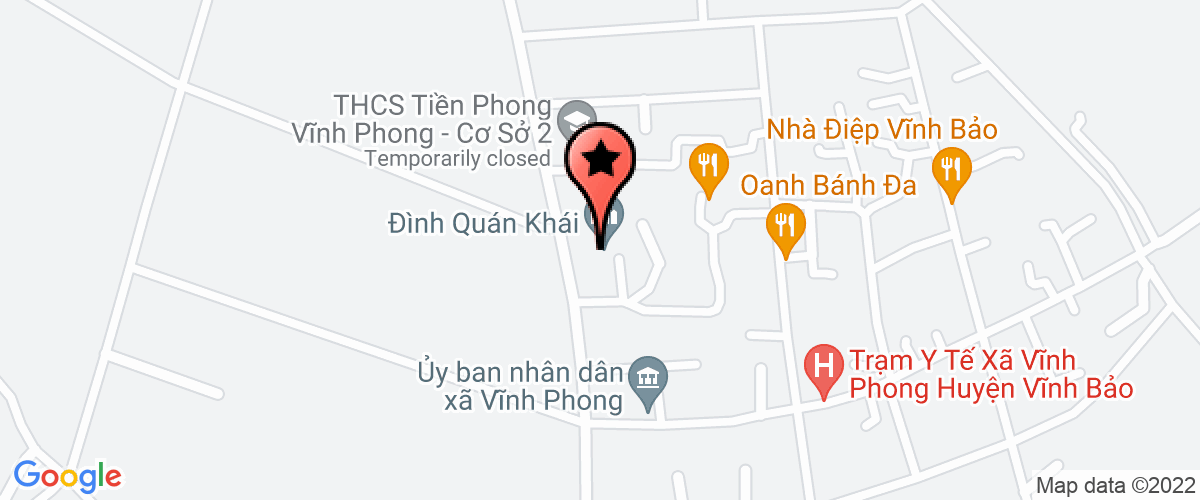 Map go to Vinh Phong Secondary School