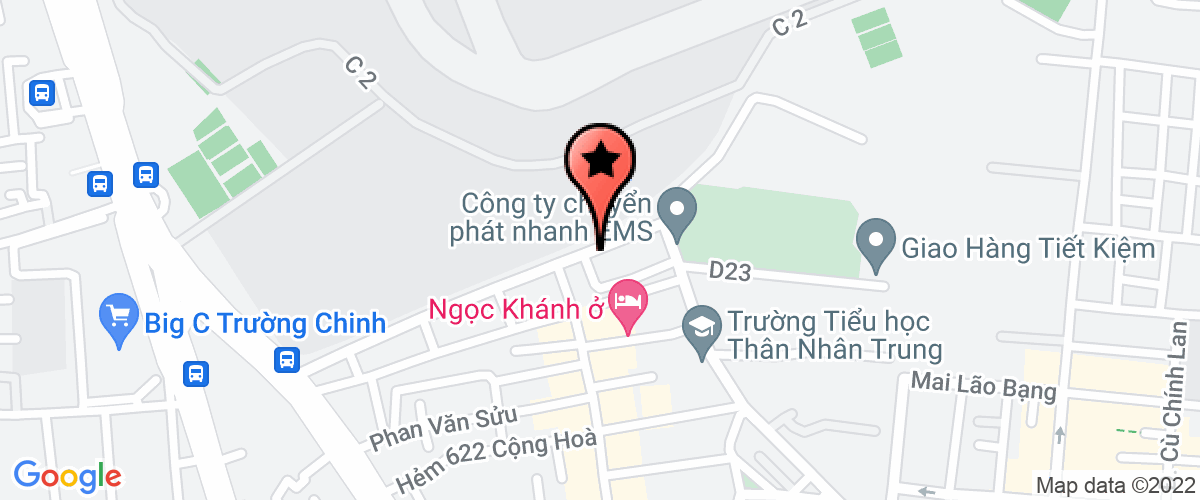 Map go to Dau Mo Nam Thai Binh Duong Joint Stock Company