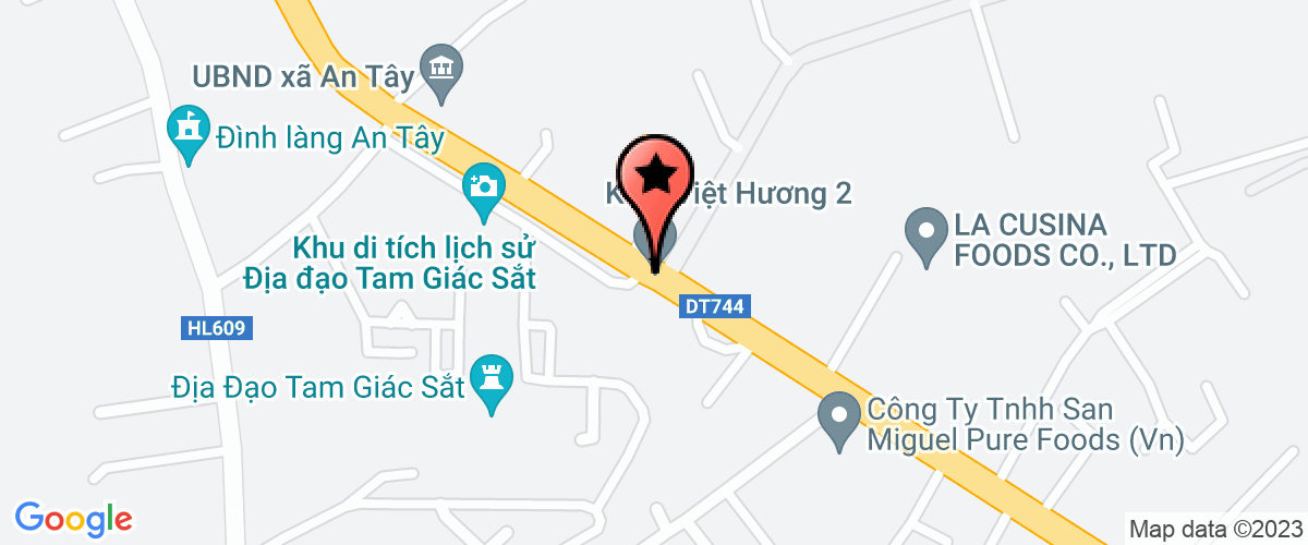 Map go to Chanh Tung Co.,Ltd