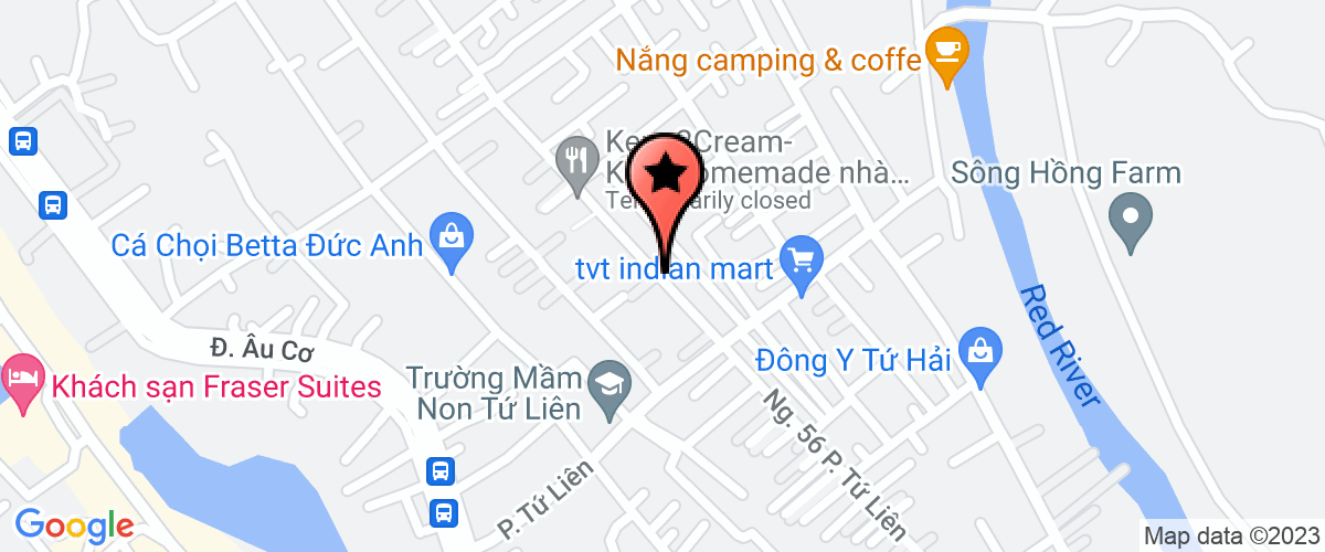 Map go to san xuat va thuong mai Huong Tai Company Limited