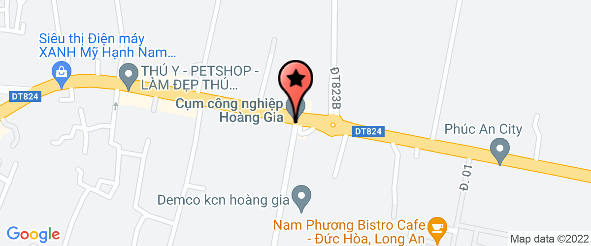 Map go to Hong Phong Trading Service Import Export Mechanical-Joint Company