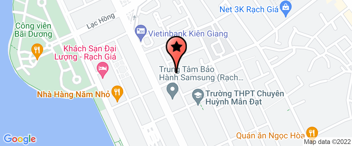 Map go to Manh Dung Kien Giang One Member Limited Company