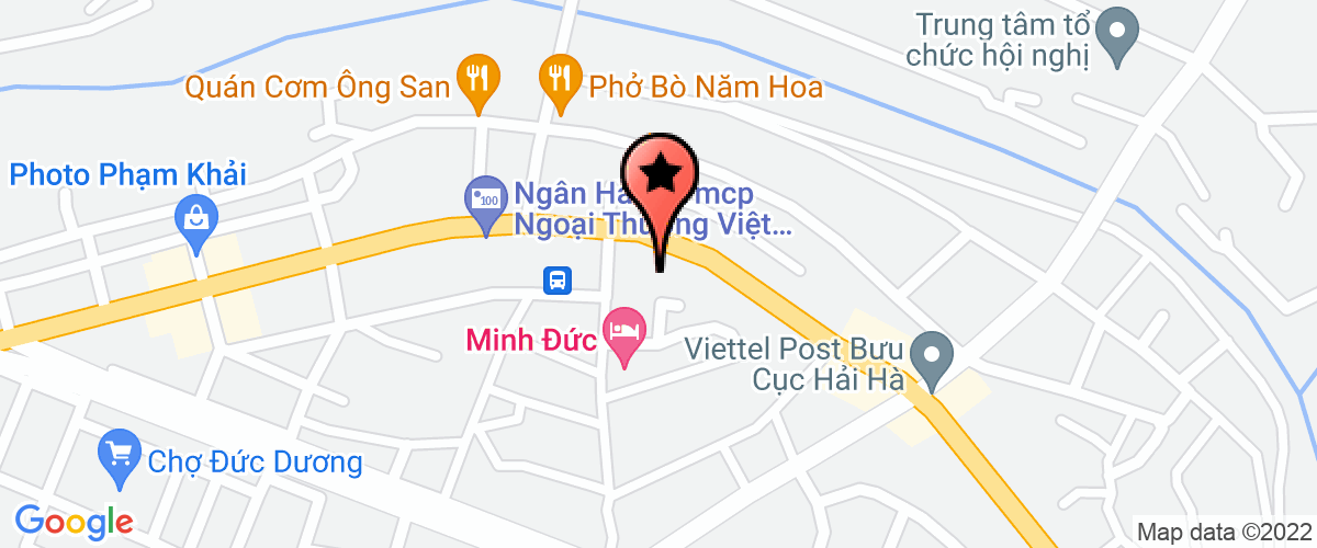 Map go to DV Bao An Van Nam And Trading Company Limited