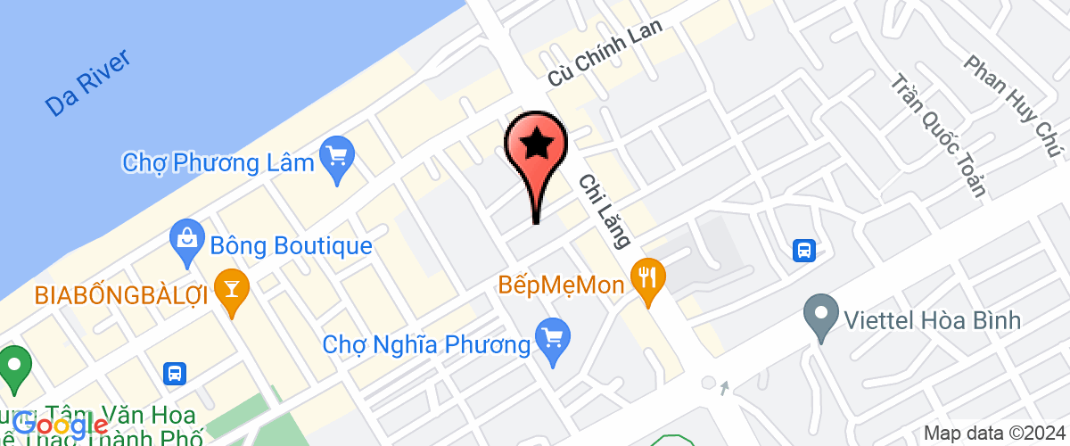 Map go to Thinh Dai Cat Hoa Binh Joint Stock Company