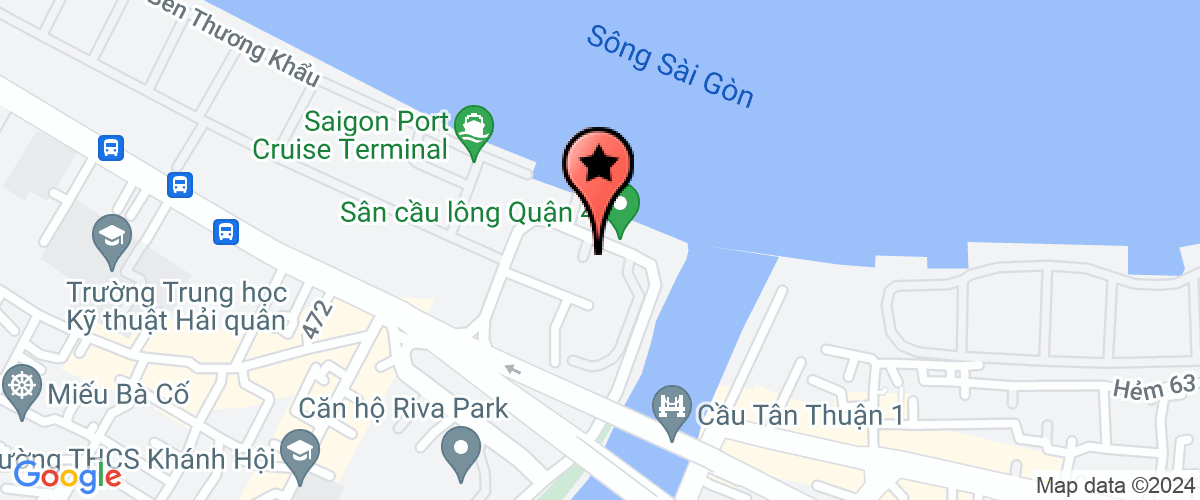 Map go to Sai Gon Port Service Trading Technical Joint Stock Company