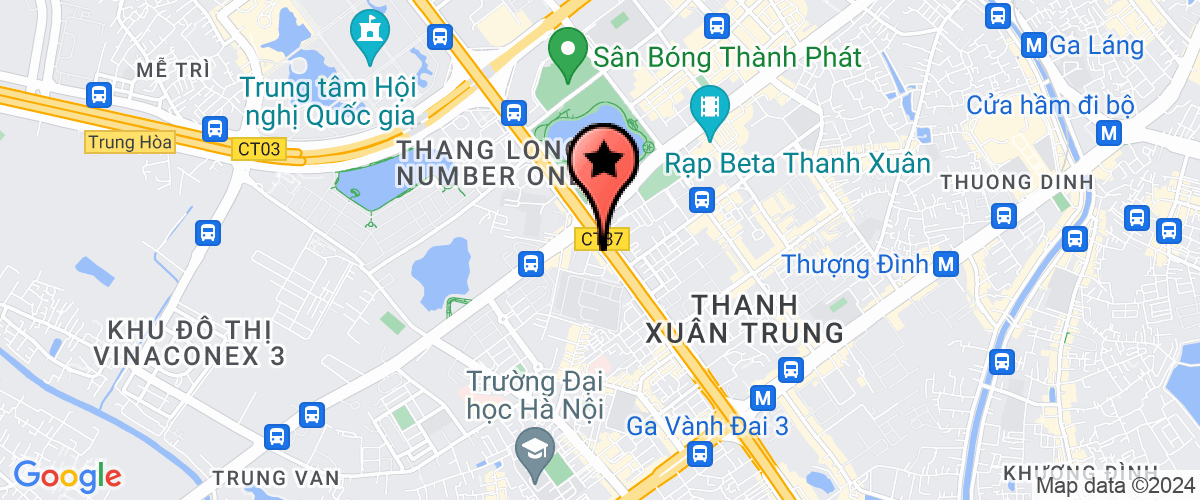 Map go to Ckv Anh Viet Joint Stock Company