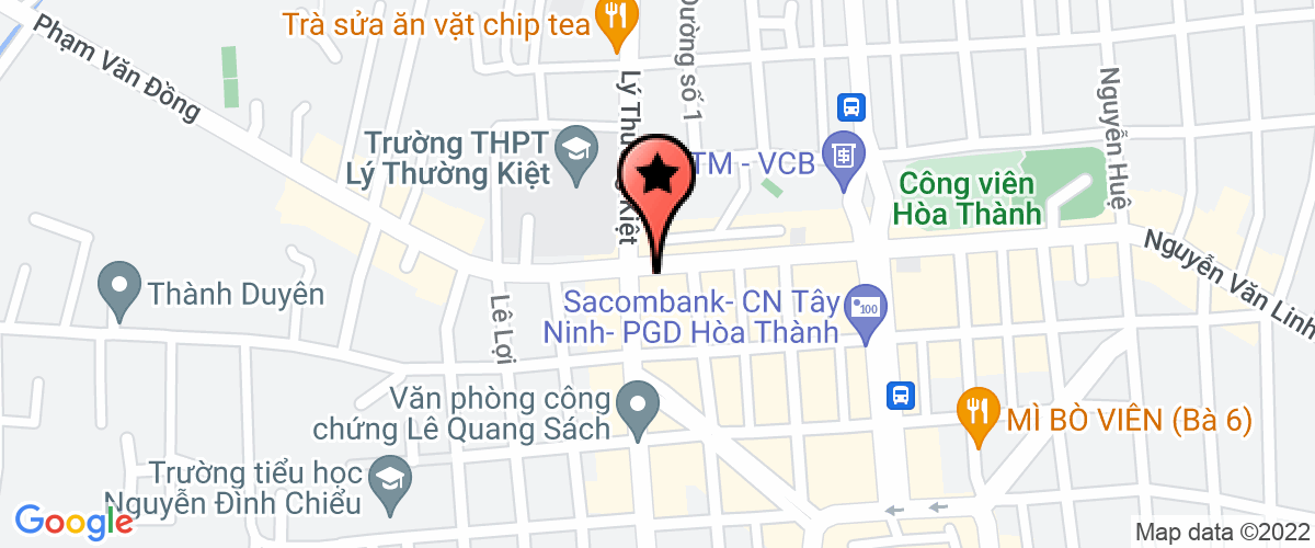 Map go to Quy Dung Company Limited