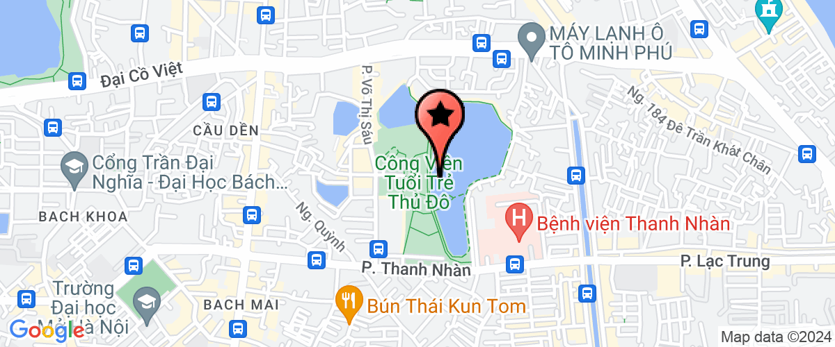 Map go to Td Viet Nam Trading Technology Joint Stock Company