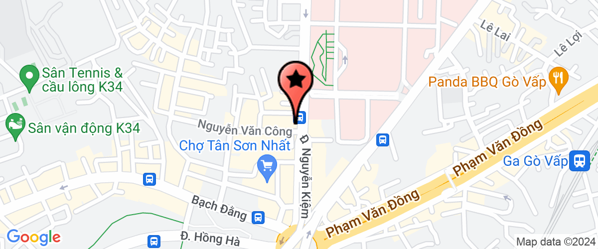 Map go to Doanh Khoi Sport Company Limited