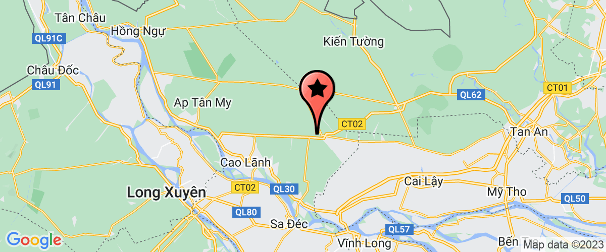 Map go to Tran Kim Tham Company Limited