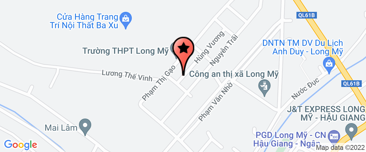 Map go to Phong Cong thuong Long My District