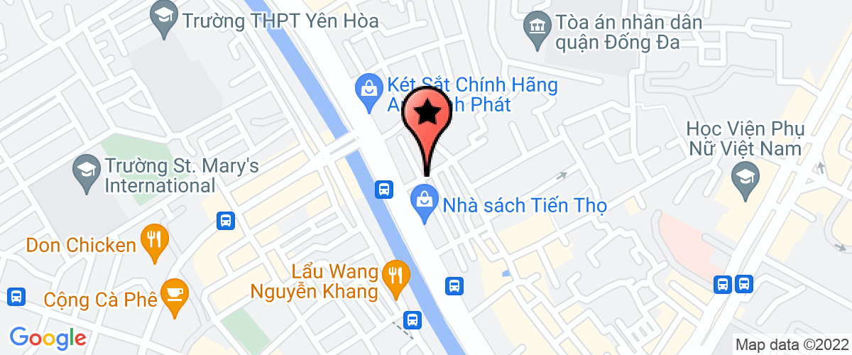 Map go to Thien A Holding Group Joint Stock Company