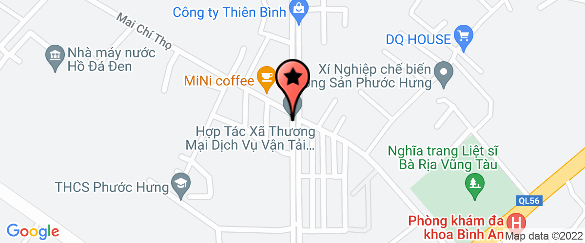 Map go to Hung Thinh Trading Construction Mechanical Company Limited