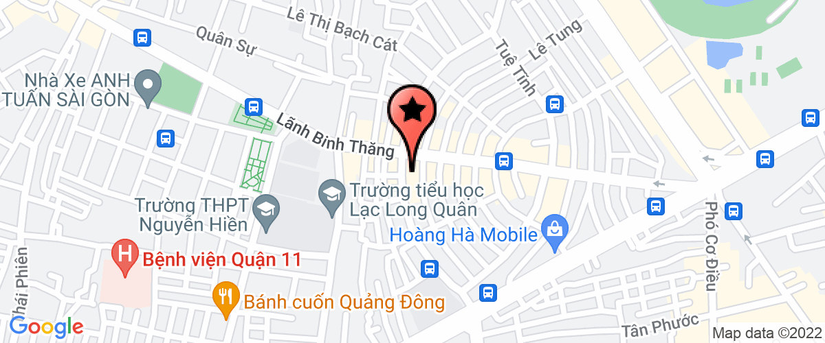 Bản đồ đến Công Ty TNHH Dịch Vụ Giải Trí Nguyễn Ánh