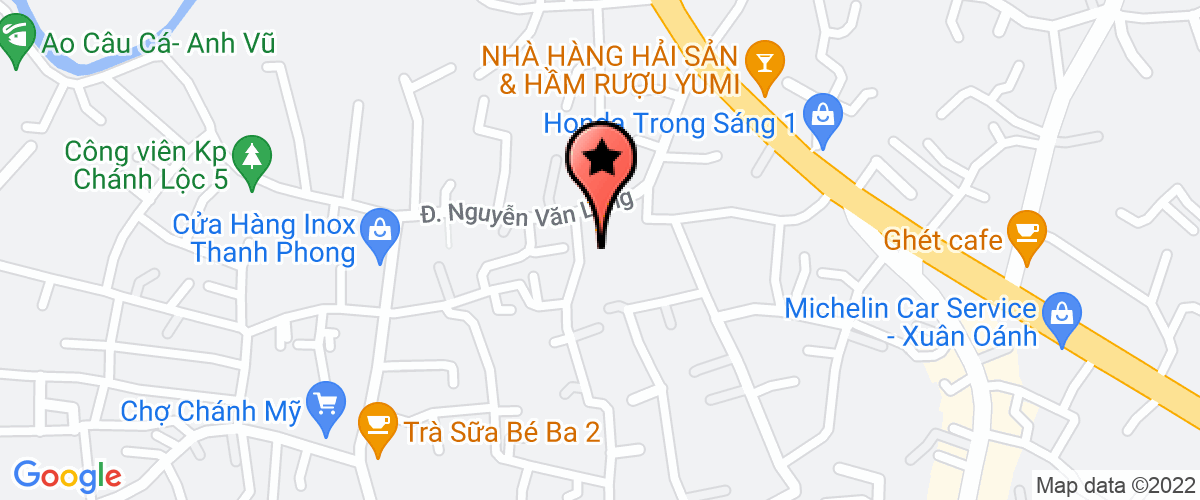Map go to Viet Hung Electric Game Company Limited