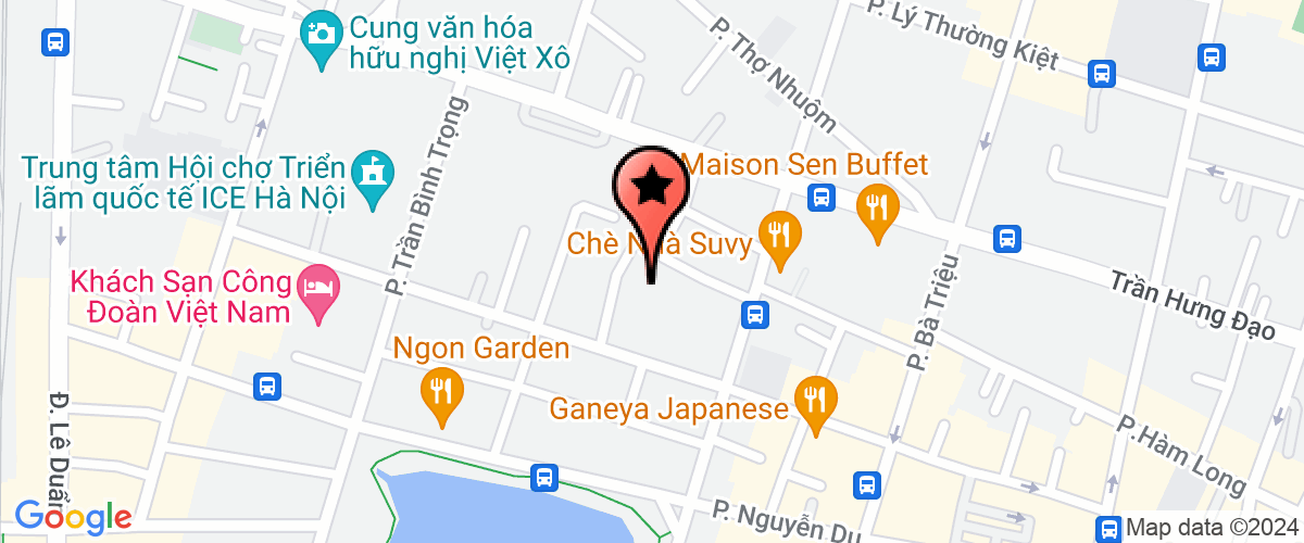 Map go to Sinh Viet Xanh Export Import Company Limited