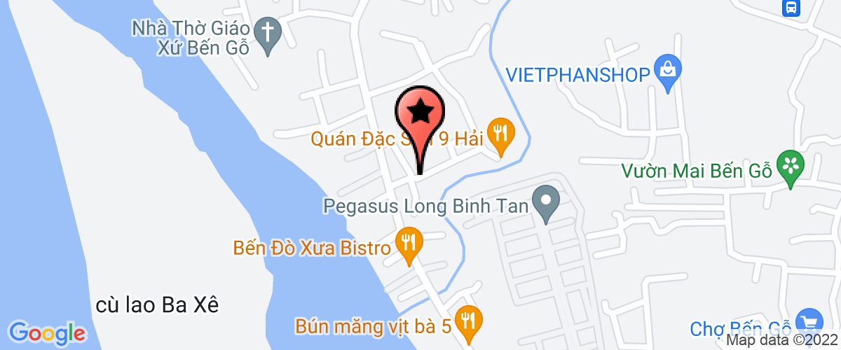 Map go to Hoang Thinh Phat Massage Private Enterprise