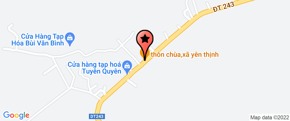 Map go to Thanh Thuy Lang Son One Member Company Limited