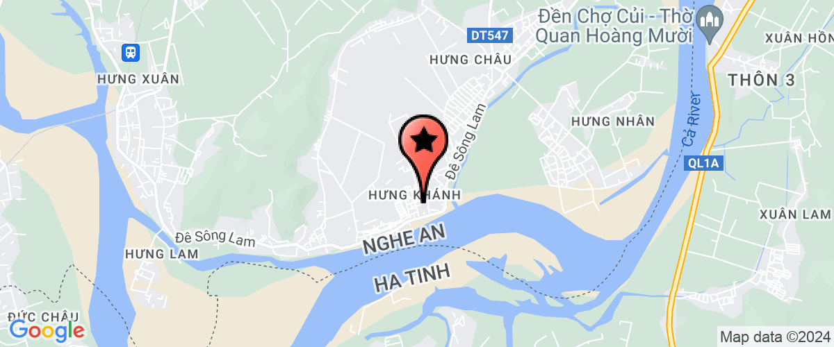 Bản đồ đến UBND Xã Hưng Khánh