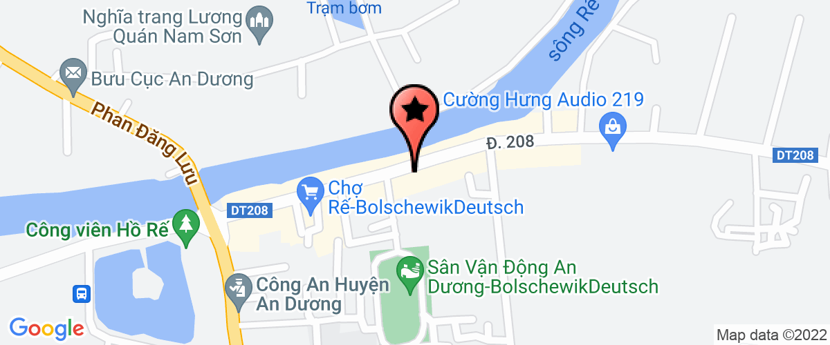 Map go to Hoa Dung Transport and Trading Company Limited