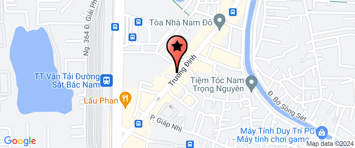 Map go to Massage Thien Hang Company Limited