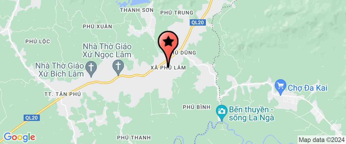 Map go to Phu Khang Handicraft Company Limited