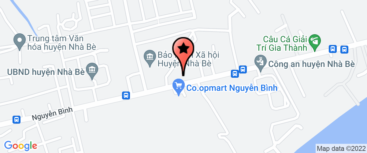 Map go to Chi Cuc Thi Hanh an Dan Su Nha Be District