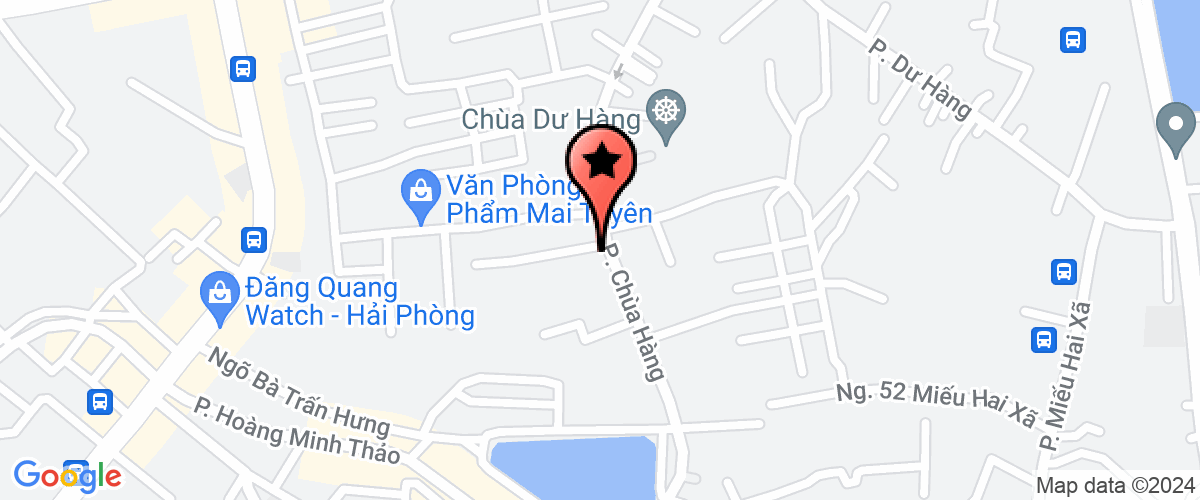 Map go to Hoang Tien Dat Transport and Trading Joint Stock Company