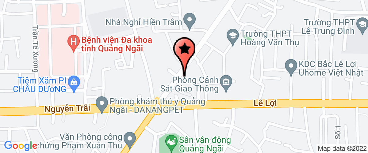 Map go to Quang Ngai Industry Installation Company Limited