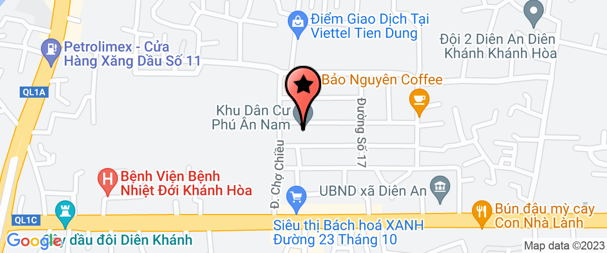 Map go to Minh Bao Trading Company Limited